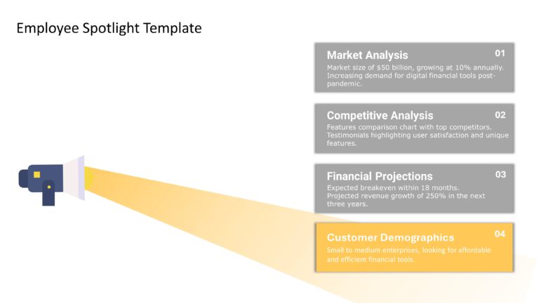 Animated Business Spotlight Template & Google Slides Theme 4