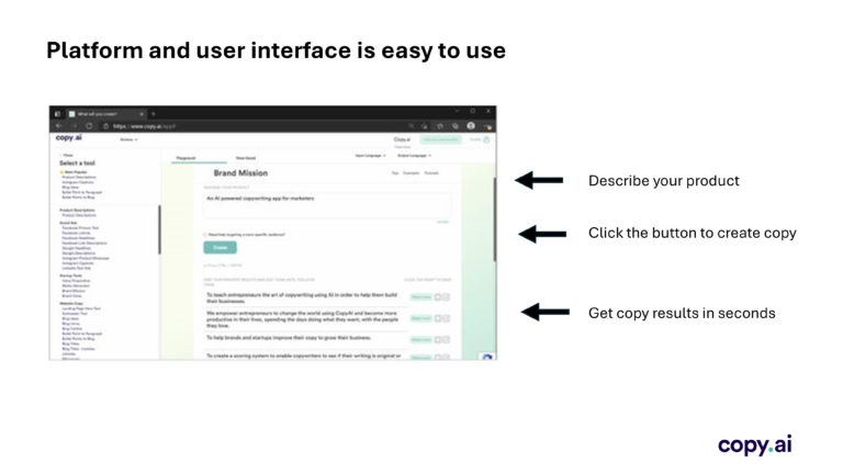 Copy AI Series A Pitch Deck & Google Slides Theme 5