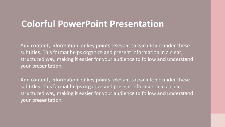 Colorful PowerPoint Template Collection & Google Slides Theme 9