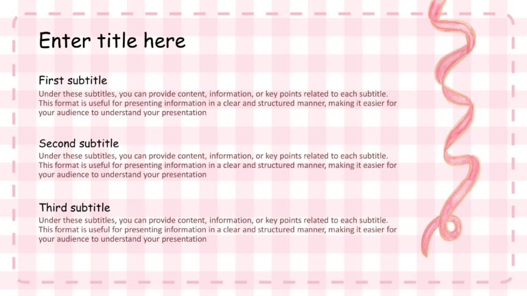 PowerPoint Coquette Slides Template & Google Slides Theme 6