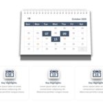 PowerPoint Calendar Template 2025 & Google Slides Theme 9