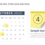 PowerPoint Weekly Calendar Template 2025 & Google Slides Theme 9