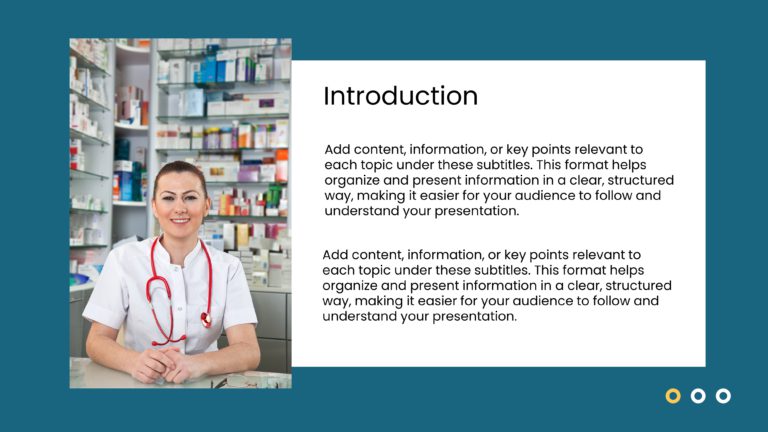 Pharmacy PowerPoint Template & Google Slides Theme 1