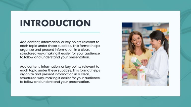 Professional Pharmacy PowerPoint Template & Google Slides Theme 2