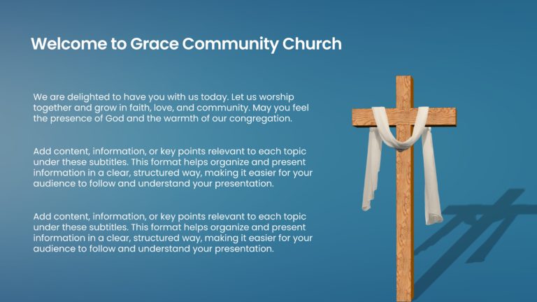 Church PowerPoint Background & Google Slides Theme 1