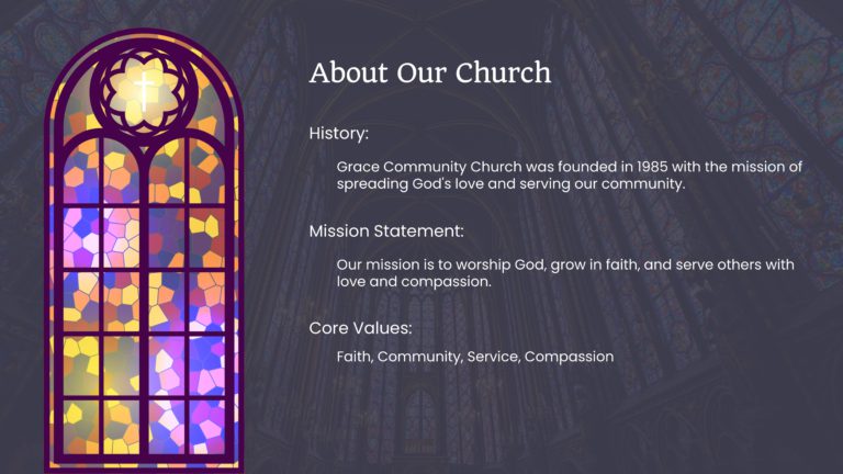 Free PowerPoint Backgrounds For Church & Google Slides Theme 2