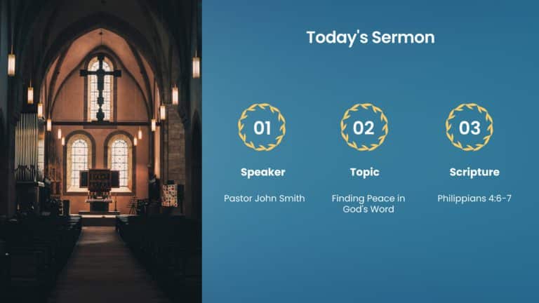 Church PowerPoint Background & Google Slides Theme 2