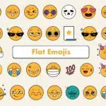 Presentation Emoji Collection for PowerPoint and Google Slides Theme 1