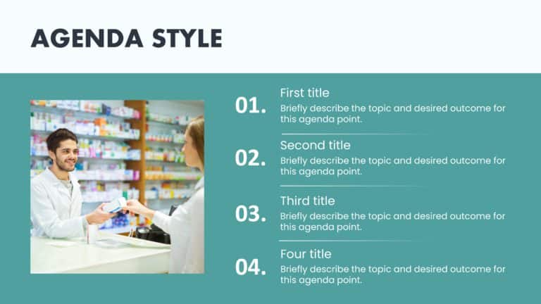 Professional Pharmacy PowerPoint Template & Google Slides Theme 1