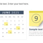 PowerPoint Weekly Calendar Template 2025 & Google Slides Theme 5