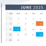 2025 PowerPoint Calendar Template & Google Slides Theme 5