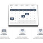 PowerPoint Calendar Template 2025 & Google Slides Theme 5