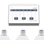 PowerPoint Calendar Template 2025 & Google Slides Theme 6