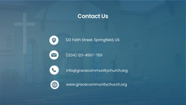 Church PowerPoint Background & Google Slides Theme 6