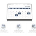 PowerPoint Calendar Template 2025 & Google Slides Theme 7