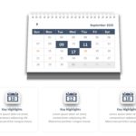 PowerPoint Calendar Template 2025 & Google Slides Theme 8