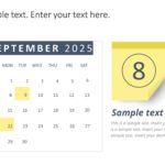 PowerPoint Weekly Calendar Template 2025 & Google Slides Theme 8