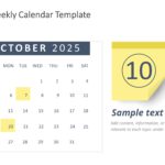 Animated Weekly Calendar Template & Google Slides Theme 9