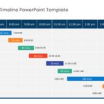 Day Planning Timeline PowerPoint Template 1 & Google Slides Theme 1