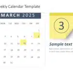 Animated Weekly Calendar Template & Google Slides Theme 2