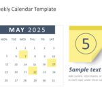 Animated Weekly Calendar Template & Google Slides Theme 4