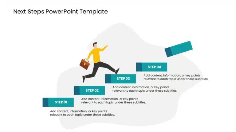 Next Steps 06 PowerPoint Template & Google Slides Theme