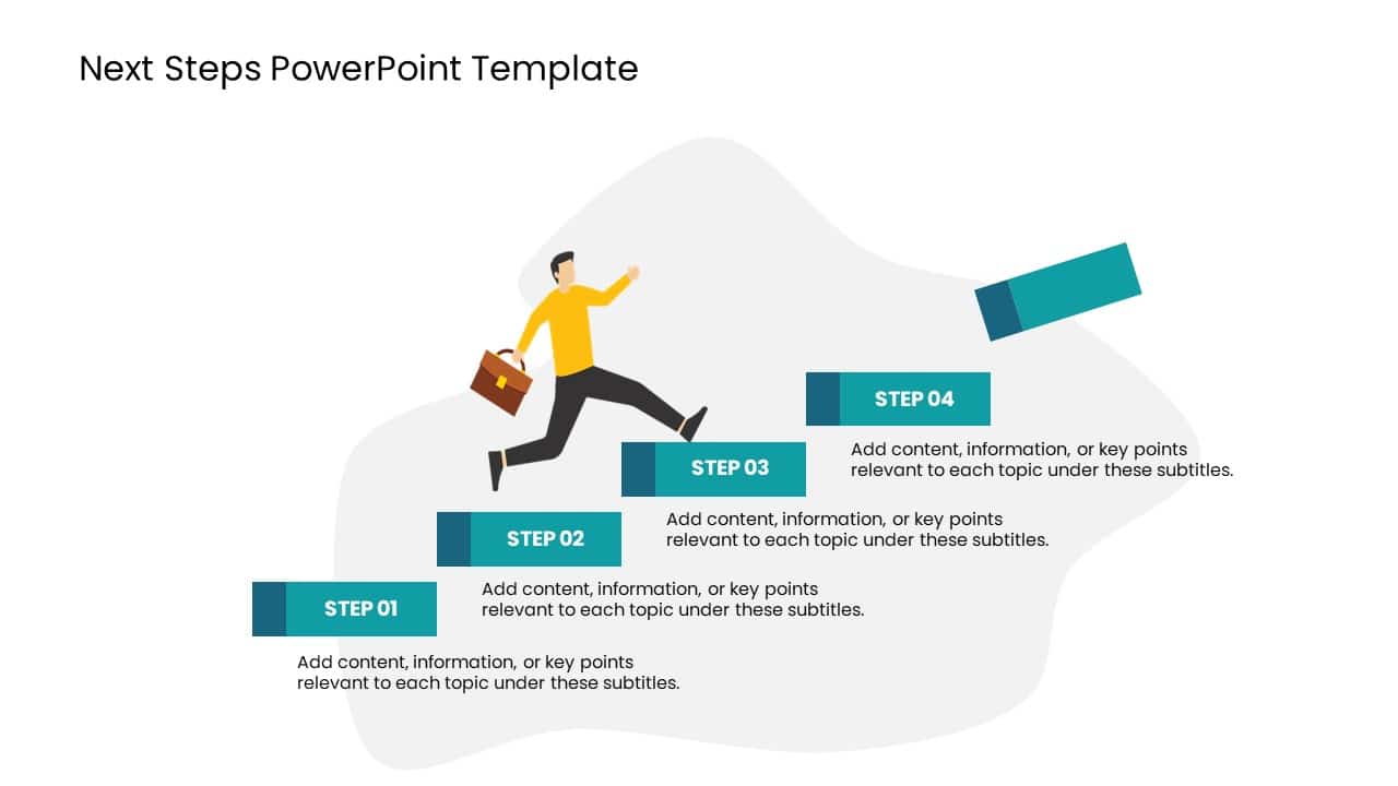 Next Steps 06 PowerPoint Template & Google Slides Theme