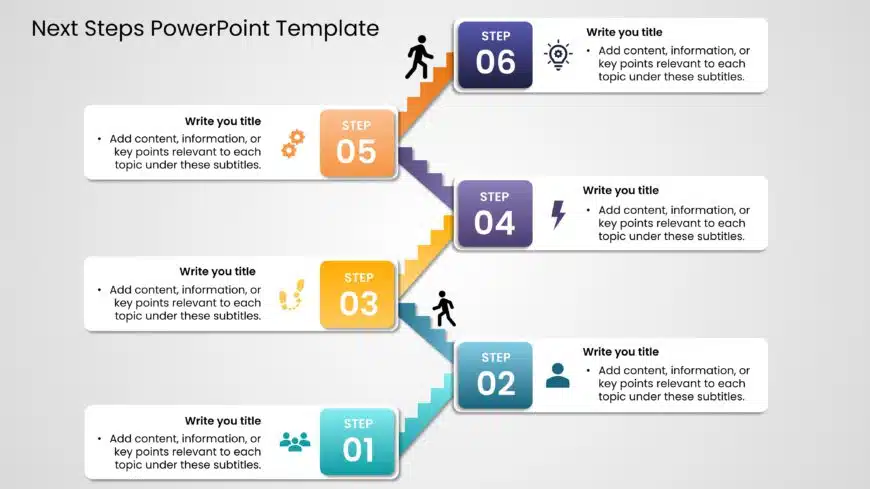 Next Steps 07 PowerPoint Template