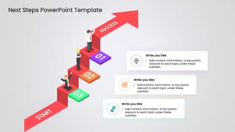 Next Steps 12 PowerPoint Template & Google Slides Theme