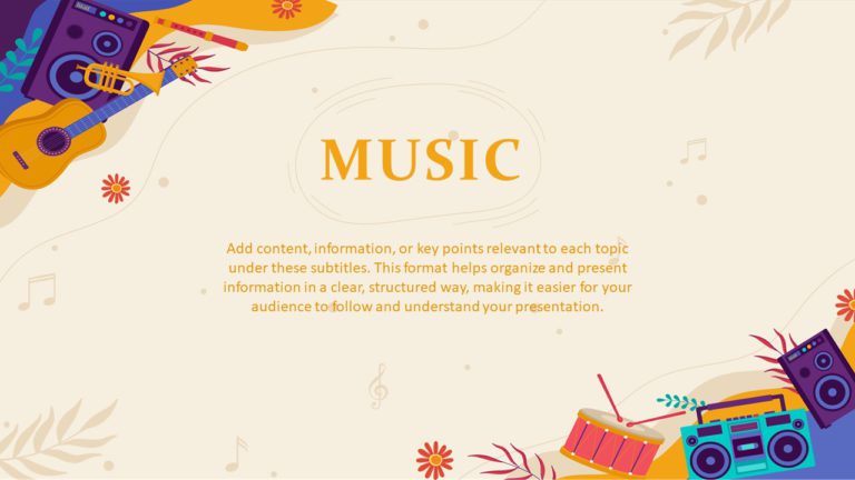 Music Background For Google Slides Theme 1