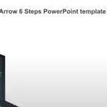 Animated Arrow 6 Steps PowerPoint Template & Google Slides Theme 1