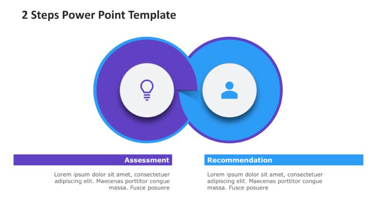 2 Steps PowerPoint Template Collection & Google Slides Theme 4