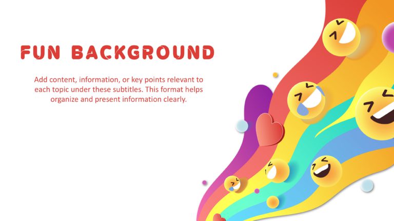 Fun Backgrounds For PowerPoint & Google Slides Theme