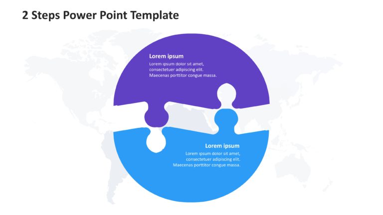 2 Steps PowerPoint Template Collection & Google Slides Theme 1