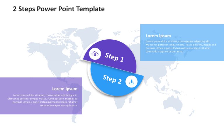 2 Steps PowerPoint Template Collection & Google Slides Theme 13