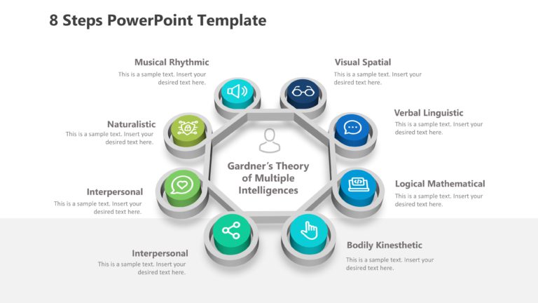 8 Steps PowerPoint Template Collection & Google Slides Theme 16