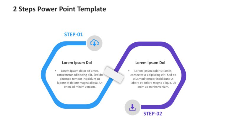 2 Steps PowerPoint Template Collection & Google Slides Theme 14