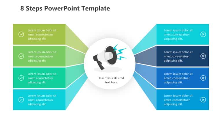 8 Steps PowerPoint Template Collection & Google Slides Theme 17