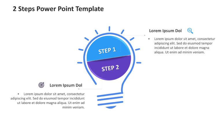 2 Steps PowerPoint Template Collection & Google Slides Theme 15