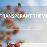 Transparent Google Slides Background Theme 2