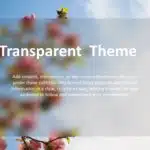 Transparent Google Slides Background Theme 2