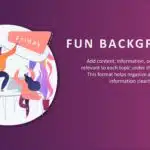 Fun PowerPoint Backgrounds & Google Slides Theme 1