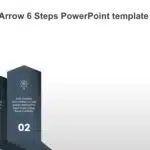 Animated Arrow 6 Steps PowerPoint Template & Google Slides Theme 2