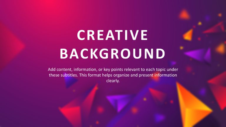 Creative Backgrounds For Google Slides Theme 1