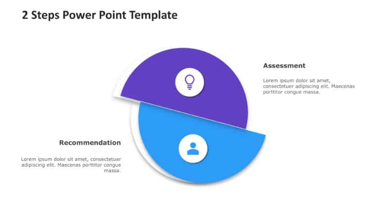 2 Steps PowerPoint Template Collection & Google Slides Theme 5