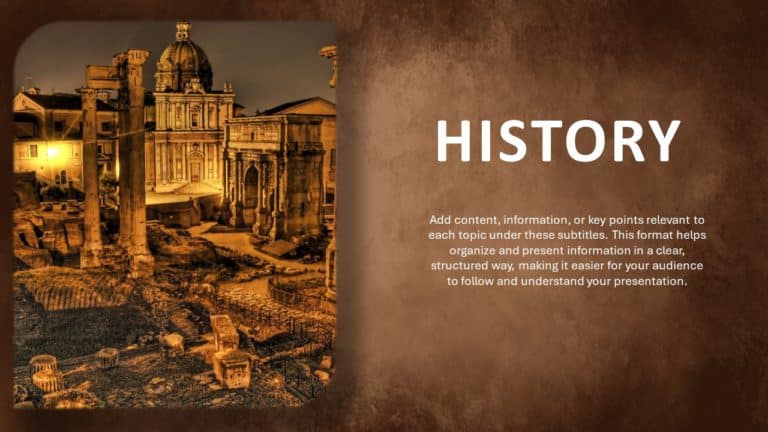 History Google Slides Background Theme 1