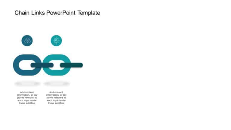 Animated Chain Links PowerPoint Template & Google Slides Theme 2