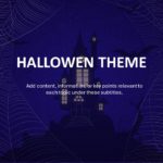 Halloween PowerPoint Background & Google Slides Theme 1