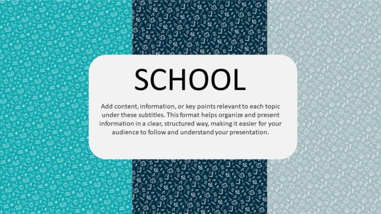 School Background For Google Slides Theme 1