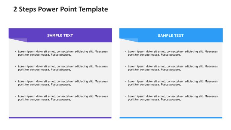 2 Steps PowerPoint Template Collection & Google Slides Theme 3